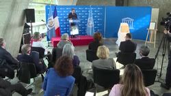 CLEAN : Maya stone tablet given back to Guatemala News Clip