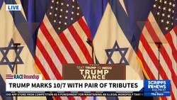 Biden, Harris, Trump each mark 1 year since Oct. 7 Hamas attack on Israel News Clip