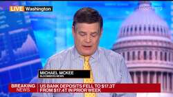 US Bank Deposits Fall Sharply for Second Straight Week News Clip