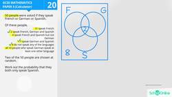 GCSE Secondary Maths Age 13-17 - Probability & Statistics: Sets and Venn Diagrams - Explained Instructional Video
