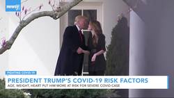 President Donald Trump's COVID-19 Risk Factors News Clip