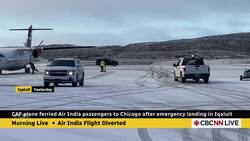 Canadian military plane ferries Air India to Chicago after emergency landing in Iqaluit Instructional Video