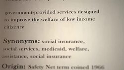 Social Safety Net Definition Stock Footage