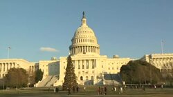CLEAN : Sun begins to set over Capitol Hill as US lawmakers careen to impeachment vote News Clip