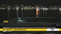 Environment Canada issues snowfall warnings for the Maritimes, eastern Ontario and B.C. News Clip