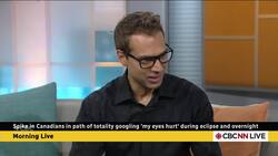 Spike in Canadians Googling 'my eyes hurt' during and after solar eclipse News Clip