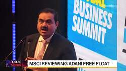 Adani Group Stocks Slide After MSCI Says Reviewing Free Float News Clip
