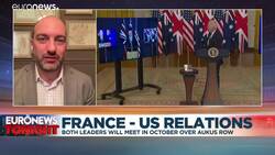 French ambassador to return to Washington after Macron and Biden vow to ease tensions News Clip