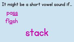 Decoding: Short vowels vs Long vowels {Word Solving} Instructional Video