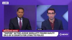 Jussie Smollett Convicted Of Staging Attack, Lying To Police News Clip