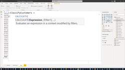 Power BI Masterclass - Learning DAX: Customer Classification with Custom Label Calculation Instructional Video