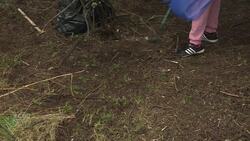 Family, friends and community members gather to clean up site of encampment fire in Saint John where two people died News Clip