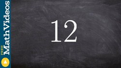 Learn how to factor integers Instructional Video