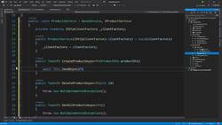 .NET Core Microservices - Product Service in Mango Web Project Instructional Video