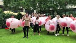 Protesters march on Facebook’s London office over nipple images News Clip
