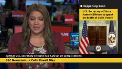 Colin Powell, former U.S. secretary of state, dies of complications from COVID-19 News Clip