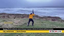 Severe North Atlantic storm Éowyn leaves a third of Ireland without power News Clip