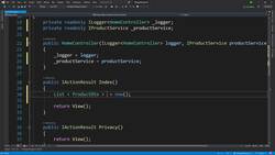 .NET Core Microservices - Create Index Action Method Instructional Video