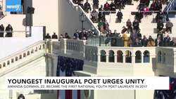Amanda Gorman Becomes Youngest Inaugural Poet News Clip