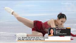 China's U.S.-Born Skater Faces Online Vitriol After Fall News Clip