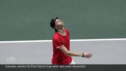 Canada captures 1st-ever Davis Cup in tennis News Clip