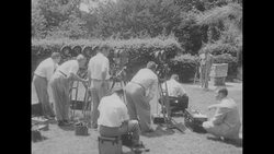 Scenes from Panmunjom, North Korea, during Korean War peace talks along with scenes from Washington, DC, and South Korea News Clip