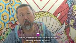 From video games to kabuki: Japanese artist Takashi Murakami's monumental paintings come to France News Clip