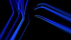 Motion green and blue lines abstract background Stock Footage