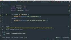 Comprehensive Android Developer Bootcamp - Logical Operators Instructional Video