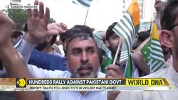 Pakistan Protests: Hundreds Rally Against Pakistani Government In Karachi City News Clip