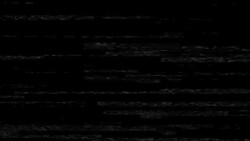 Noise on Analog TV Screen VHS Stock Footage