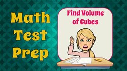 How to Find the Volume of Cubes Instructional Video