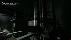 Portal 2 Walkthrough / Chapter 5 - Part 1: She Can't Touch Us Back Here Instructional Video