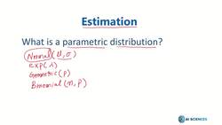 Data Science and Machine Learning (Theory and Projects) A to Z - Optional Estimation: Parametric Distributions Instructional Video