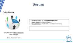 Agile Masterclass: Agile for Project Management - Scrum Event 3: Daily Scrum Instructional Video