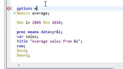 Complete SAS Programming Guide - Learn SAS and Become a Data Ninja - Debugging Options Instructional Video
