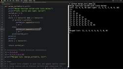Python 3: Project-based Python, Algorithms, Data Structures - Insertion sort demonstration and assignment handoff Instructional Video