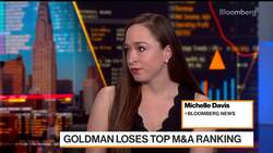 Goldman Sachs Is No Longer the World's Top Dealmaker News Clip