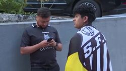 CLEAN : 'The King never dies,' says Pele's fan in front of hospital where he died News Clip