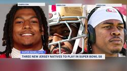 3 New Jersey natives to play in Super Bowl 58 News Clip