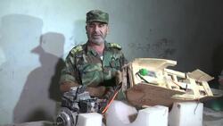 Journalists see caves formerly used by rebels Instructional Video