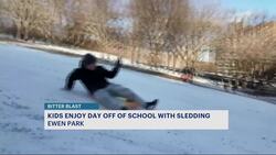 Kids take advantage of snow day in Riverdale News Clip