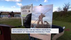Groundbreaking ceremony held in Oyster Bay for future Baymen's Memorial Monument News Clip