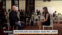 Mastercard CEO on Buy-Now Pay-Later, Consumer Spending News Clip