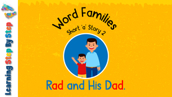 Learn to Read Short A CVC Words: ad Word Family Instructional Video