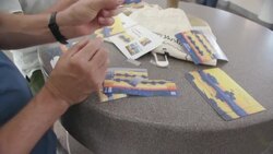 CLEAN : New stamp showing Ukrainian tractor dragging Russian tank goes on sale News Clip