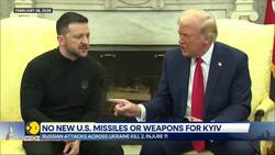 Russia-Ukraine War: Russia Escalates Attacks as Trump Freezes US Military Aid News Clip