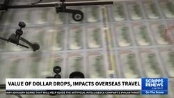 How the value of the US dollar impacts overseas travel News Clip