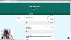 Turn in Videos to Google Classroom Instructional Video
