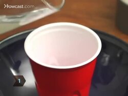 How to Make a Shot Glass Out of Ice Instructional Video